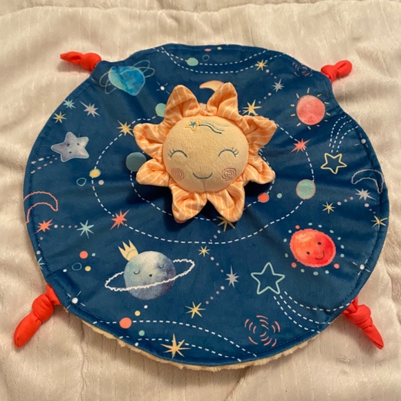 Mary Meyer Sun Space Planets Plush Baby Security Blanket Lovey - Picture 2 of 4